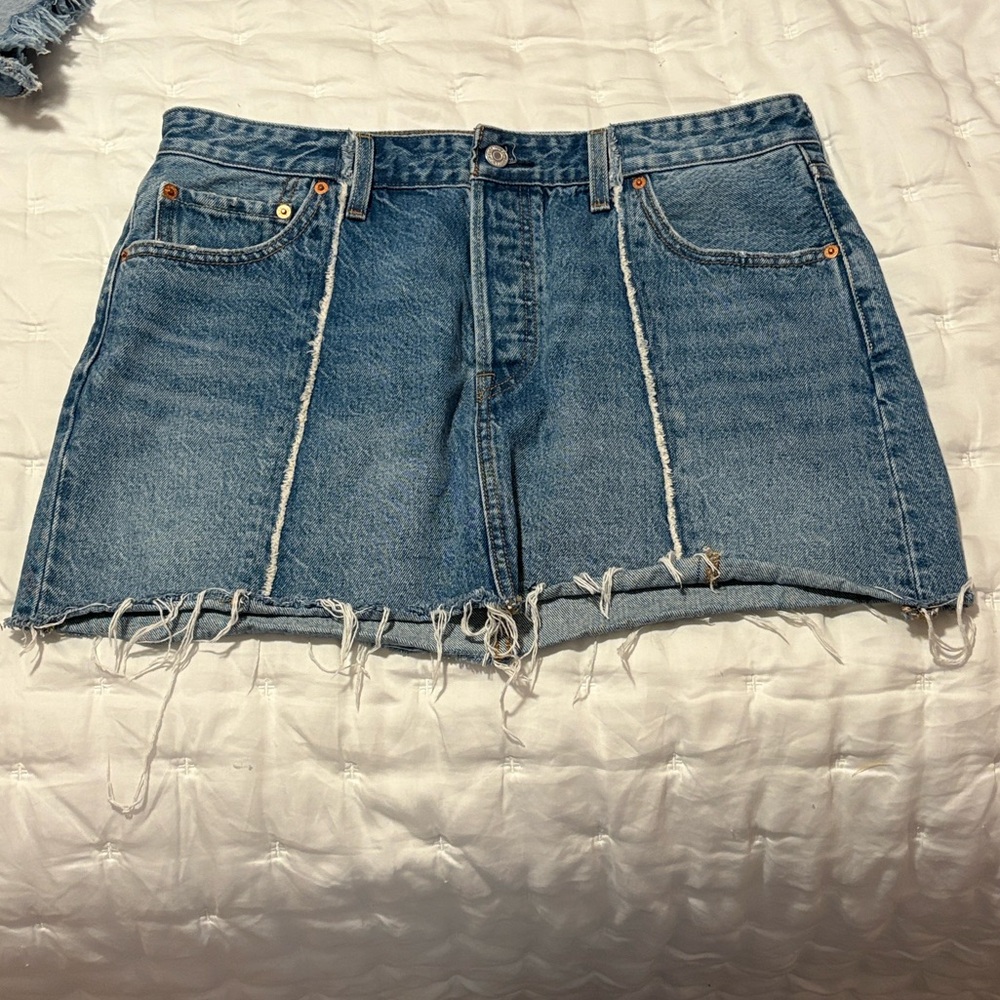 Levi’s Blue Denim Skirt